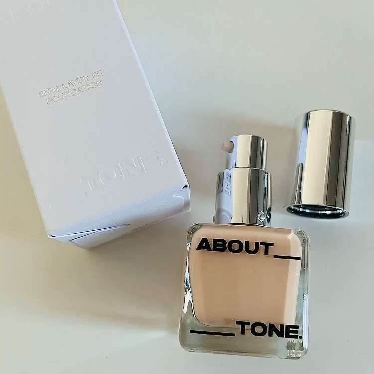 スキンレイヤーフィットファンデーション/ABOUT TONE/リキッドファンデーションの人気ショート動画