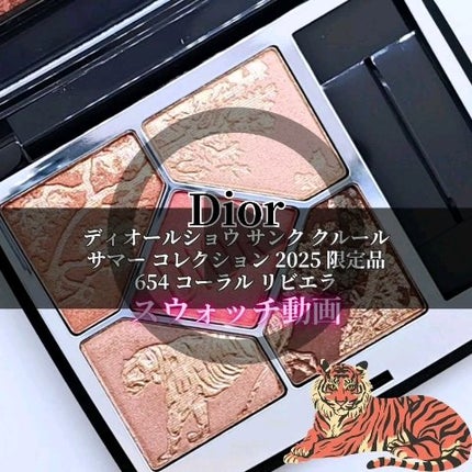 ディオールショウ サンク クルール(サマー コレクション 2025 限定品)/Dior/アイシャドウの動画クチコミ1つ目