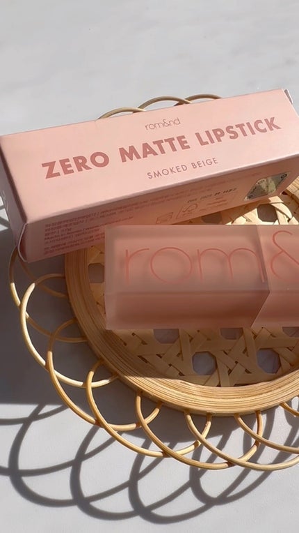 ゼロマットリップスティック/rom&nd/口紅の人気ショート動画