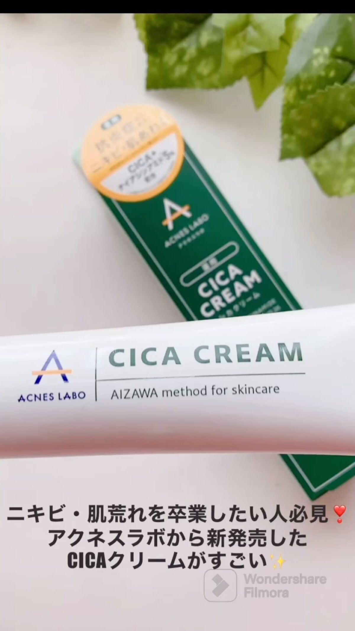 薬用CICAクリーム/アクネスラボ/フェイスクリームを使ったクチコミ（1枚目）