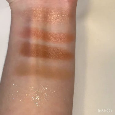 GLAM EYE SHADOW GLOWING NUDE/U/CHOO/アイシャドウパレットを使ったクチコミ（3枚目）