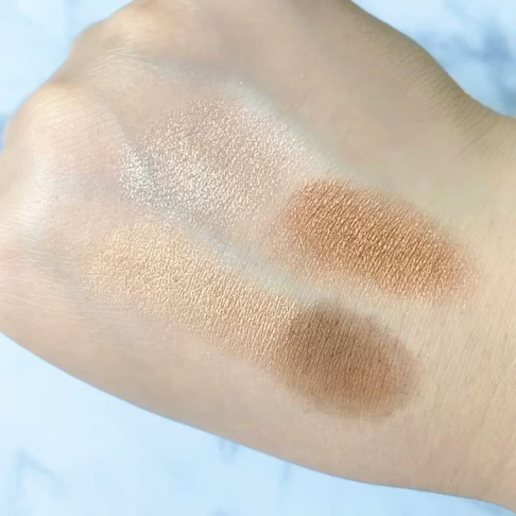 リラクシーアイシャドウ/GENE TOKYO/アイシャドウパレットを使ったクチコミ（3枚目）