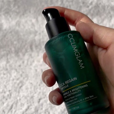 CCLIMGLAM クリムグラムシカリゲインアンプルのクチコミ「#韓国スキンケア

・CCLIMGLAM
CICA REGAIN AMPOULE 50ml

.....」（3枚目）