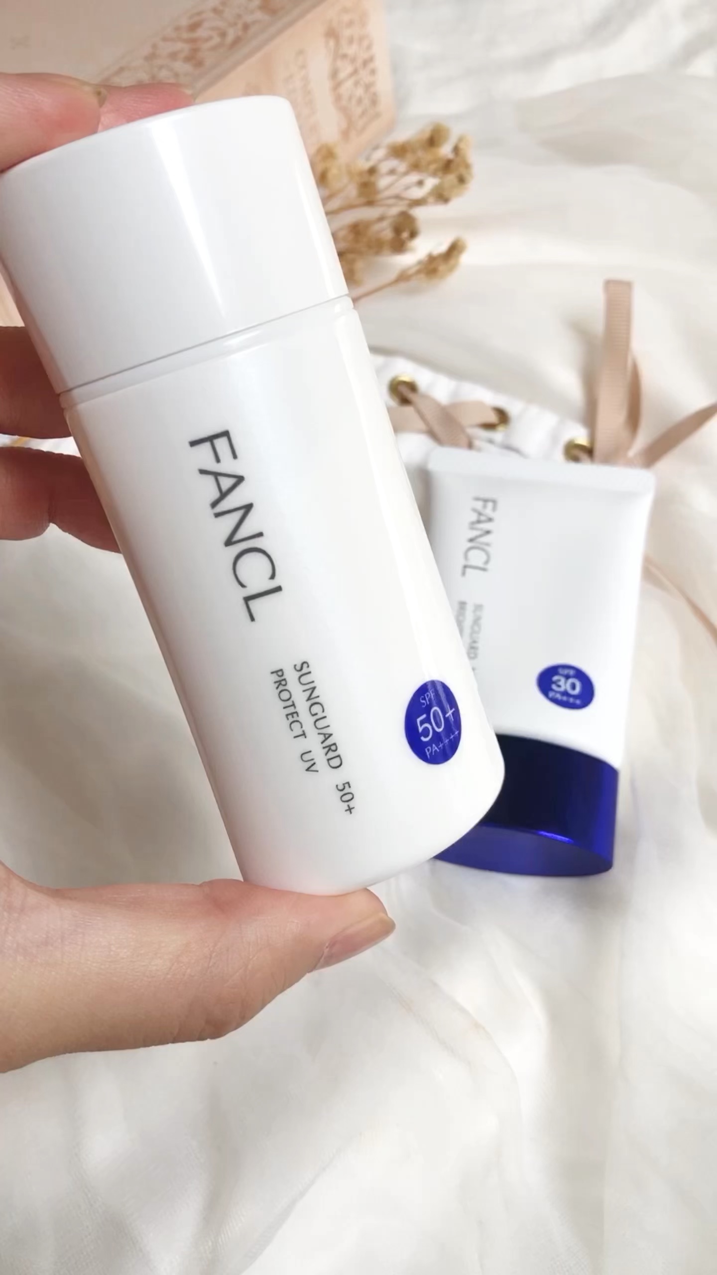 サンガード50+ プロテクトUV（SPF50+・PA++++）/ファンケル/日焼け止めミルクを使ったクチコミ（1枚目）