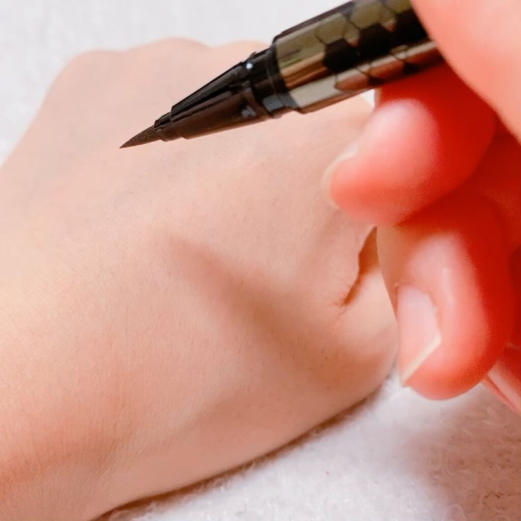 ニブ リクイドアイライナー BR1/ATSUSHI NAKASHIMA Cosme/リキッドアイライナーを使ったクチコミ（3枚目）