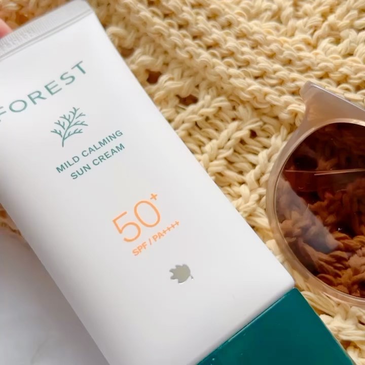 フォレスト マイルドカーミングサンクリーム/FoRest by Greenfinger/日焼け止めクリームを使ったクチコミ（3枚目）