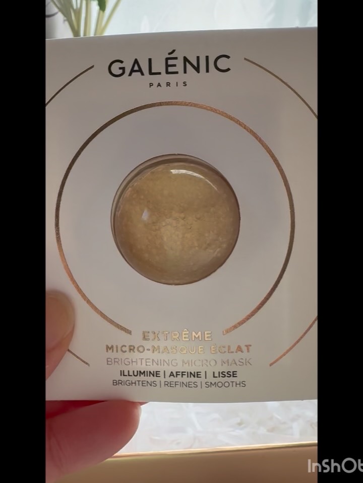 GALÉNIC エクストリーム ブライトニング マイクロ マスク/Galénic/洗い流すパック・マスクの動画クチコミ3つ目