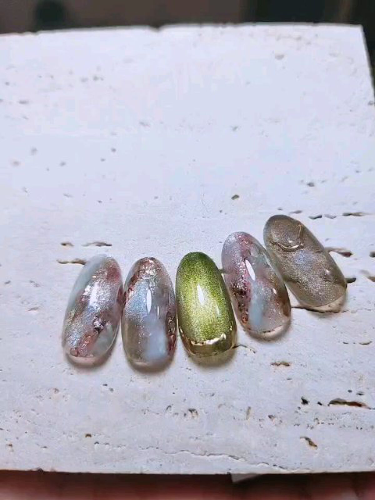 カラージェル/VETRO/ジェルネイルを使ったクチコミ（1枚目）