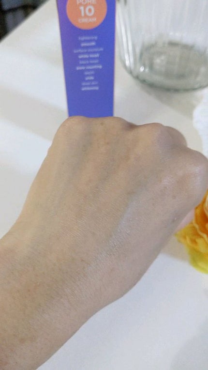 ポアーテンクリーム/DEWYCEL/化粧下地を使ったクチコミ(5枚目)