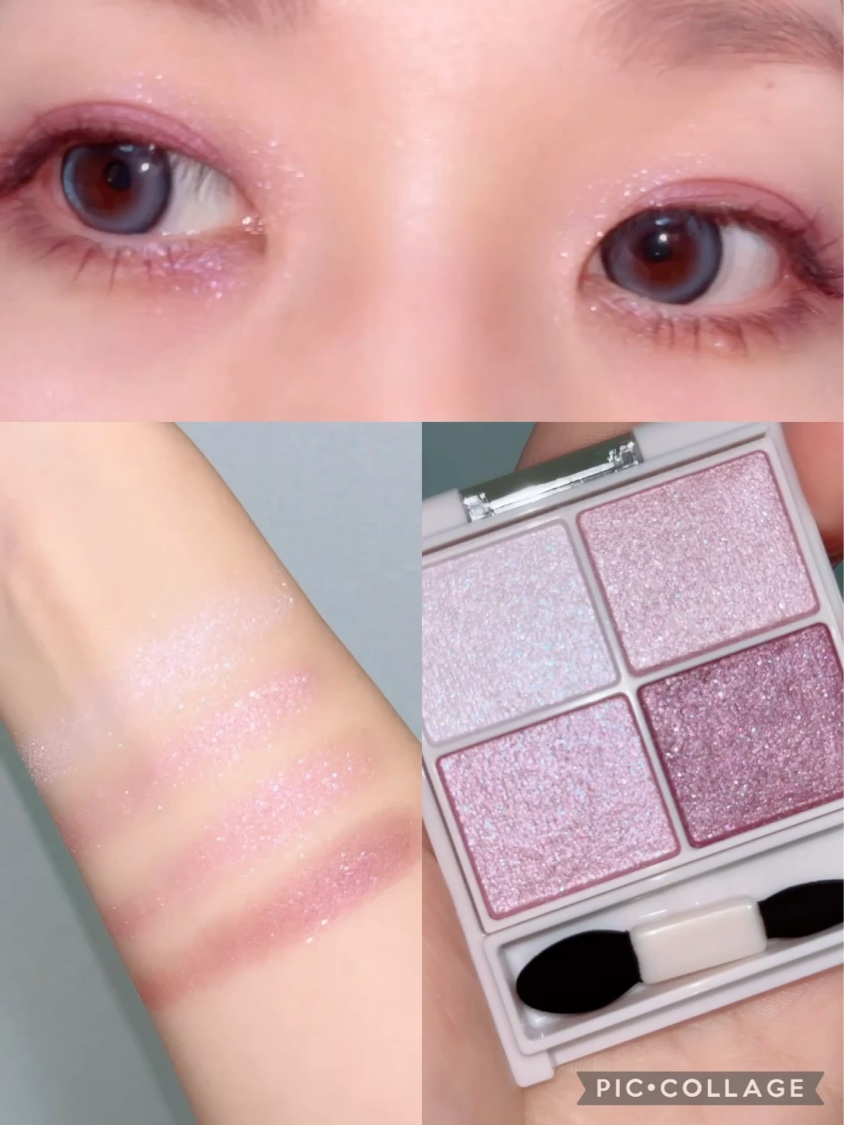 シルキースフレアイズ/キャンメイク/アイシャドウパレットを使ったクチコミ（2枚目）