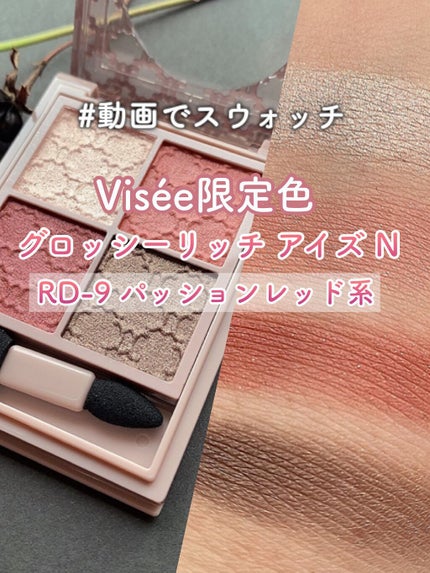 グロッシーリッチ アイズ N/Visée/アイシャドウパレットの人気ショート動画