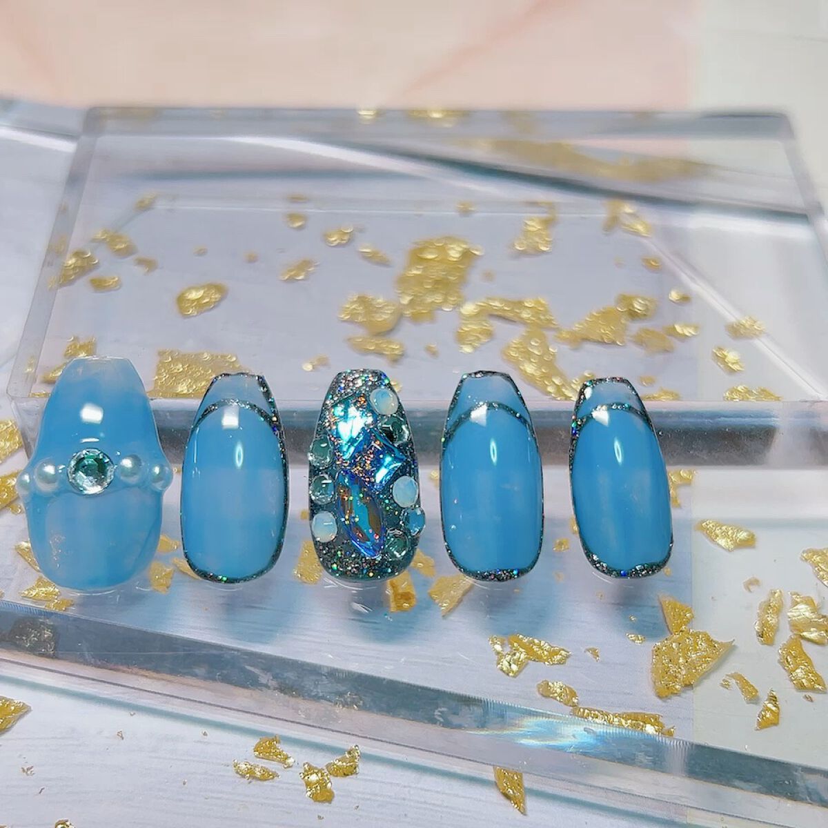 トリコカラージェル/ARKEY TOKYO/ジェルネイルを使ったクチコミ（1枚目）