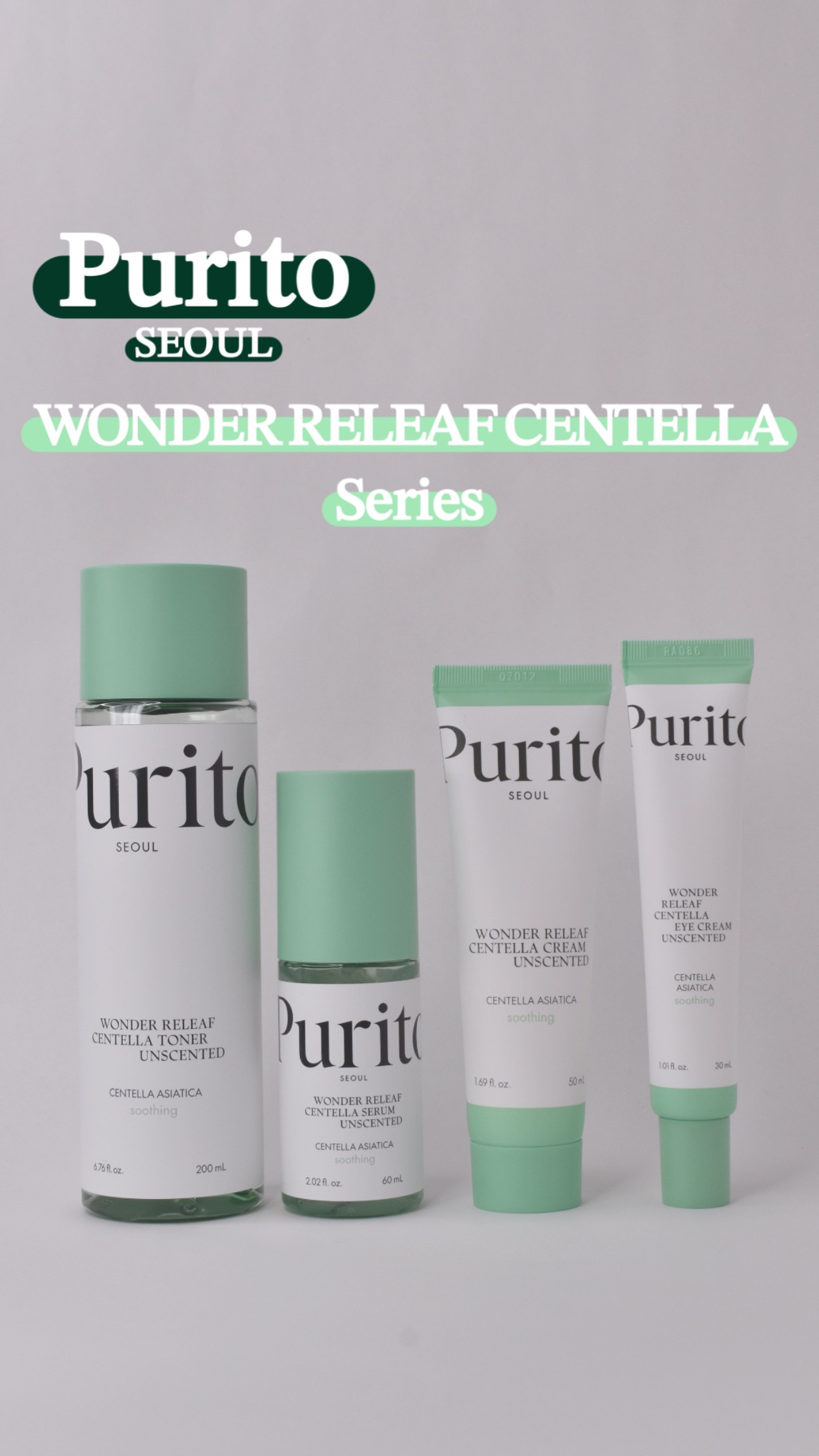 ワンダーリリーフ センテラ トナー アンセンティド/Purito Seoul/化粧水を使ったクチコミ（1枚目）