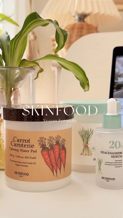 ナイアシンアミド5%パッド/SKINFOOD/その他スキンケアの人気ショート動画