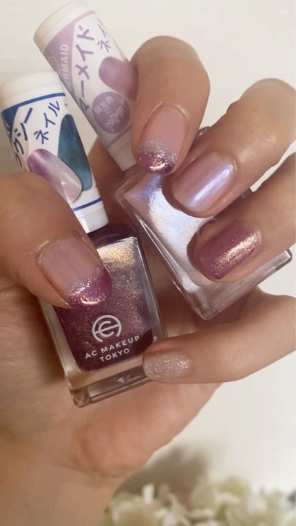 ACネイルエナメル/セリア/マニキュアを使ったクチコミ(2枚目)