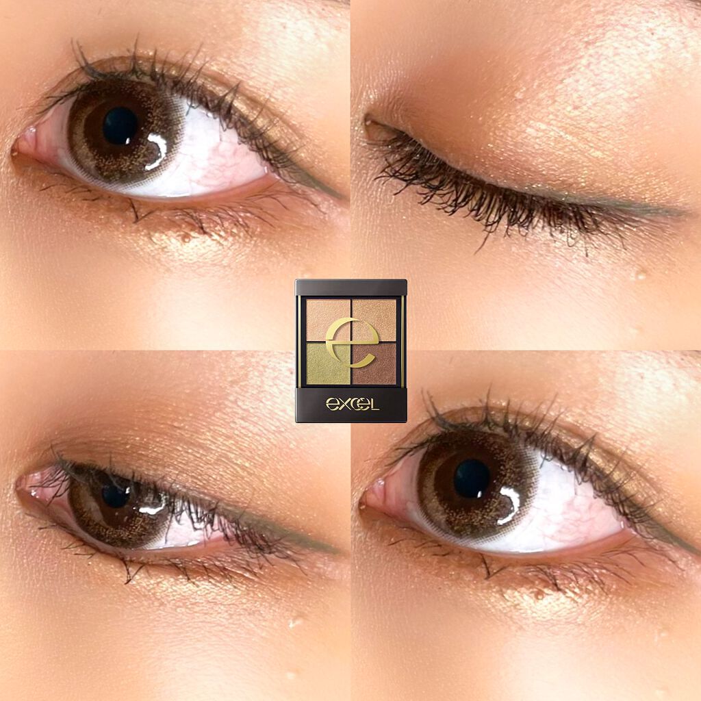 リアルクローズシャドウ/excel/アイシャドウパレットの動画クチコミ4つ目