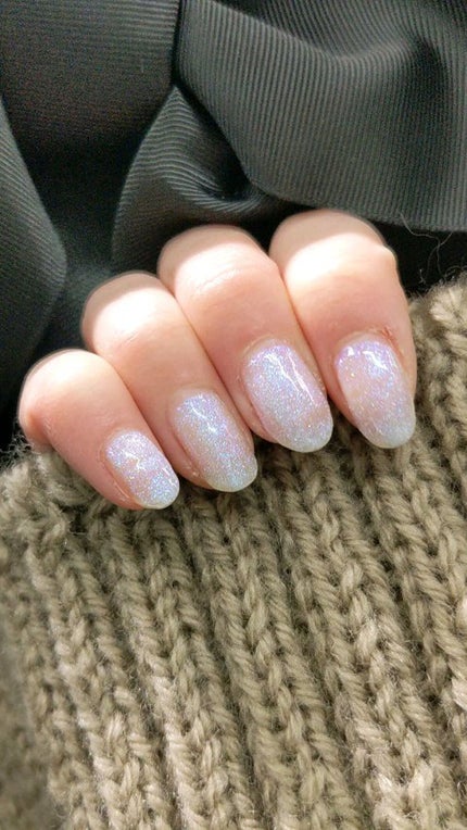 ジェルネイルユニコーン/セリア/ジェルネイルを使ったクチコミ(2枚目)