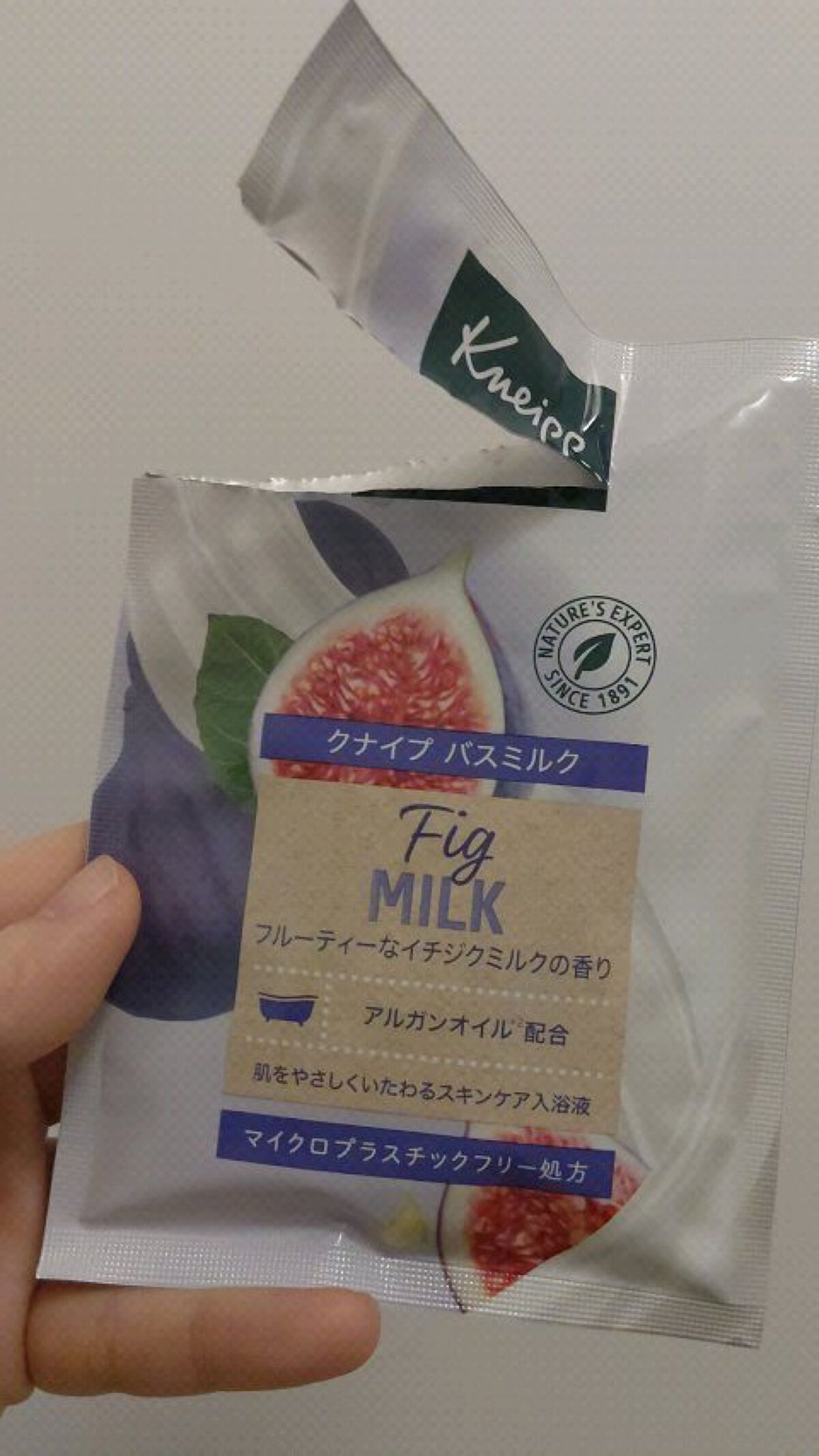 バスミルク イチジクミルクの香り/クナイプ/保湿系入浴剤の人気ショート動画