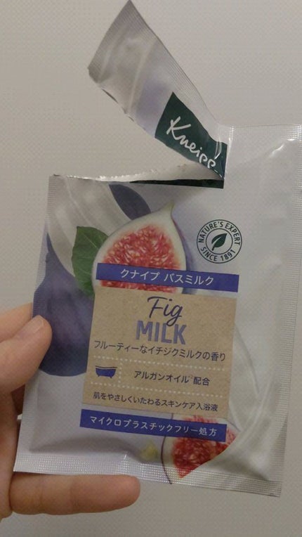 バスミルク イチジクミルクの香り/クナイプ/保湿系入浴剤の人気ショート動画