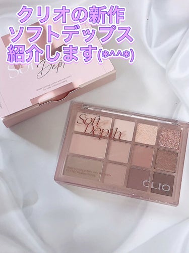 シェード アンド シャドウ パレット 02 SOFT DEPTH/CLIO/アイシャドウパレットを使ったクチコミ（1枚目）