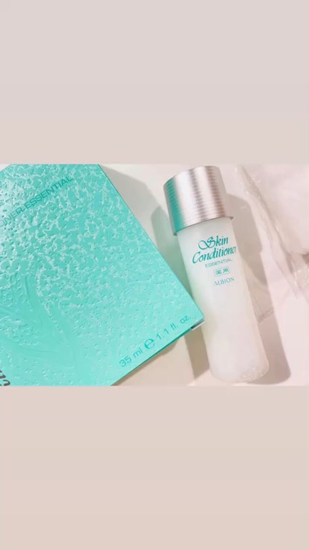  薬用スキンコンディショナーエッセンシャル N/ALBION/化粧水を使ったクチコミ（1枚目）