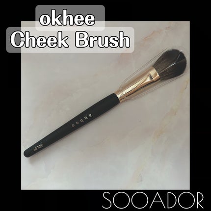 okhee チークブラシ BOL01/SOOA DOR/メイクブラシの人気ショート動画
