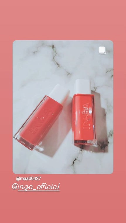 ウォーターグローリップティント/INGA/リップティントの人気ショート動画