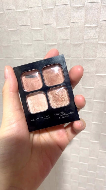 ケイト ポッピングシルエットシャドウ/KATE/アイシャドウパレットを使ったクチコミ(1枚目)