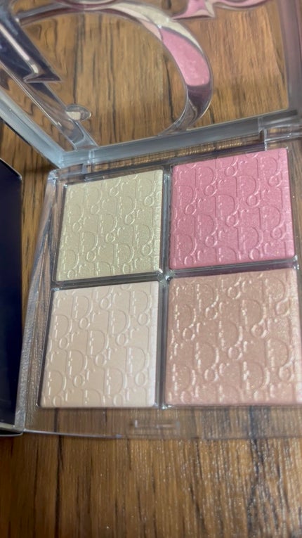 バックステージ グロウ マキシマイザー パレット/Dior/ハイライトを使ったクチコミ(1枚目)