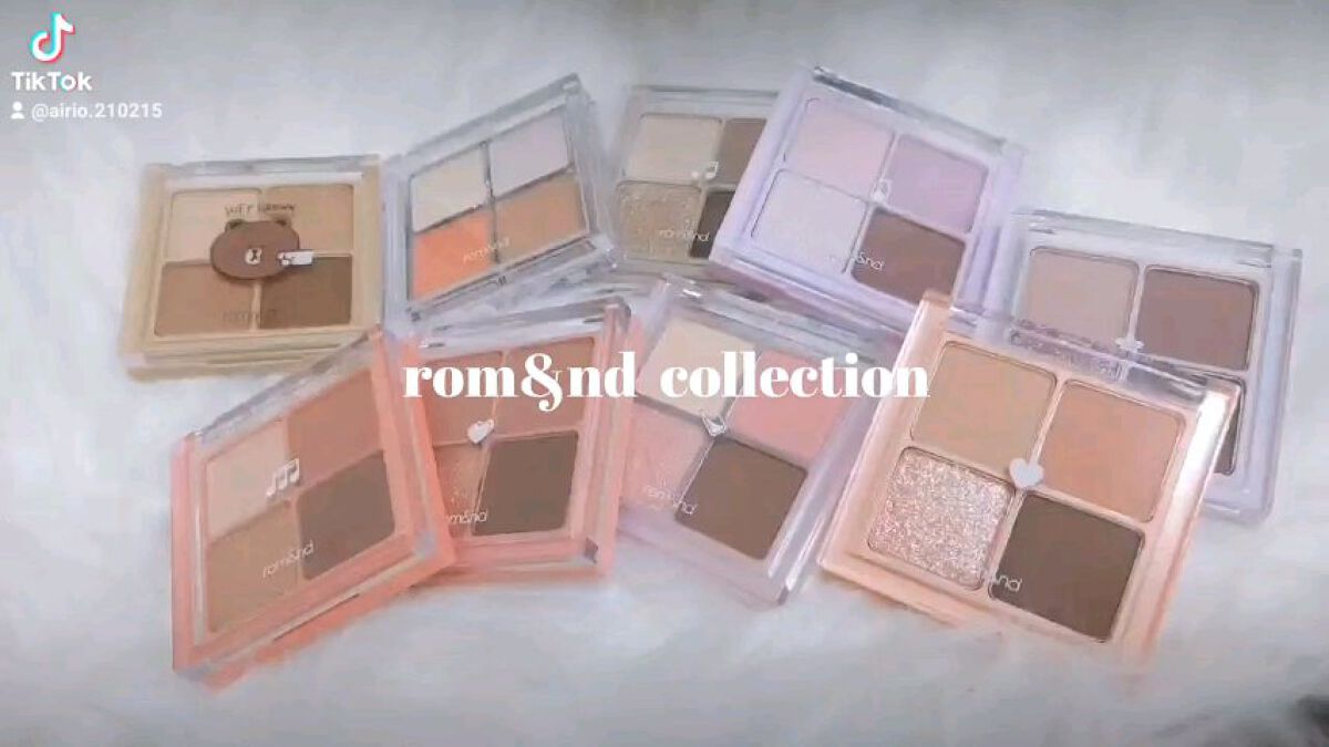 ベターザンアイズ/rom&nd/アイシャドウパレットを使ったクチコミ（1枚目）