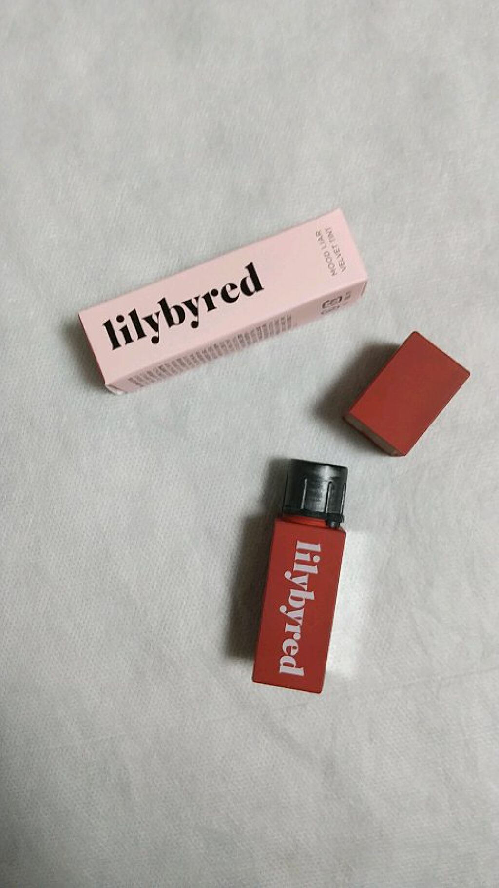 ムードライアー ベルベットティント/lilybyred/リップティントを使ったクチコミ（1枚目）