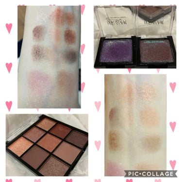 UR GLAM　BLOOMING EYE COLOR PALETTE/U R GLAM/パウダーアイシャドウを使ったクチコミ（2枚目）