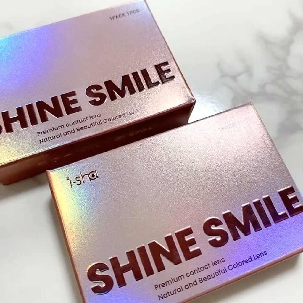 i-sha SHINE SMILE/蜜のレンズ/カラーコンタクトレンズを使ったクチコミ（3枚目）