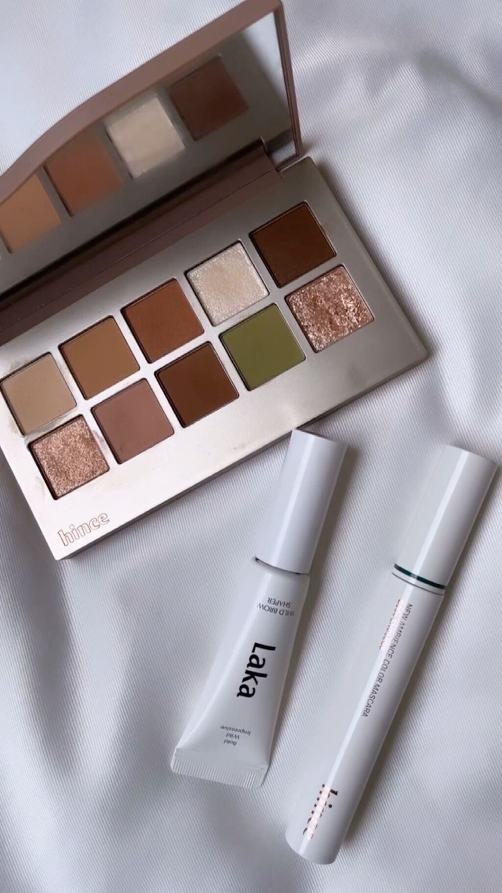 ニューアンビエンスカラーマスカラ/hince/マスカラを使ったクチコミ（1枚目）