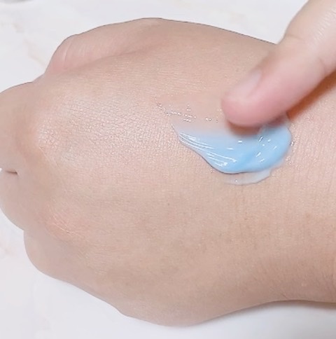 ミッドナイトブルーカーミングクリーム/Klairs/フェイスクリームを使ったクチコミ（3枚目）