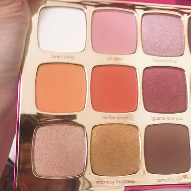 Unleashed Eyeshadow Palette /tarte/パウダーアイシャドウを使ったクチコミ（4枚目）