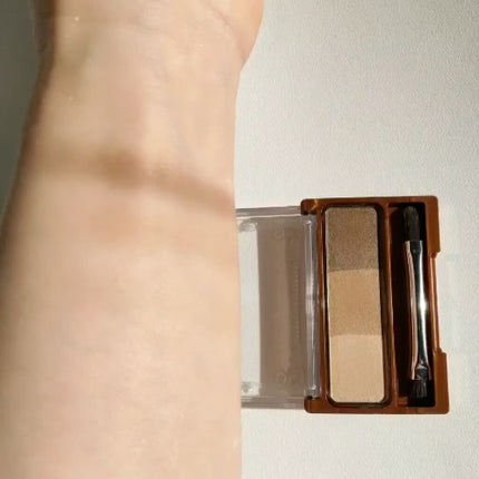 ノーズ&アイブロウパウダー/CEZANNE/パウダーアイブロウを使ったクチコミ(4枚目)