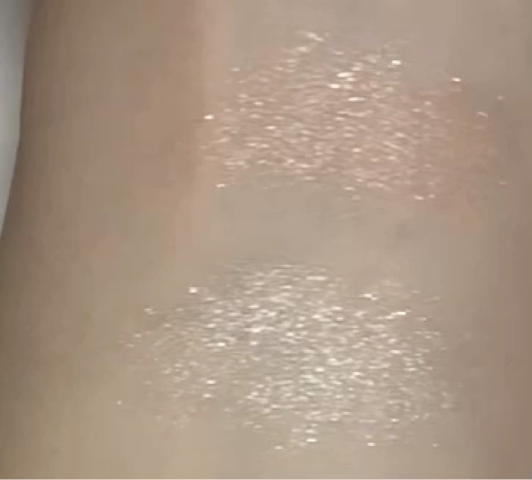 &.涙袋アイシャドウスティック/DAISO/スティックアイシャドウを使ったクチコミ（2枚目）