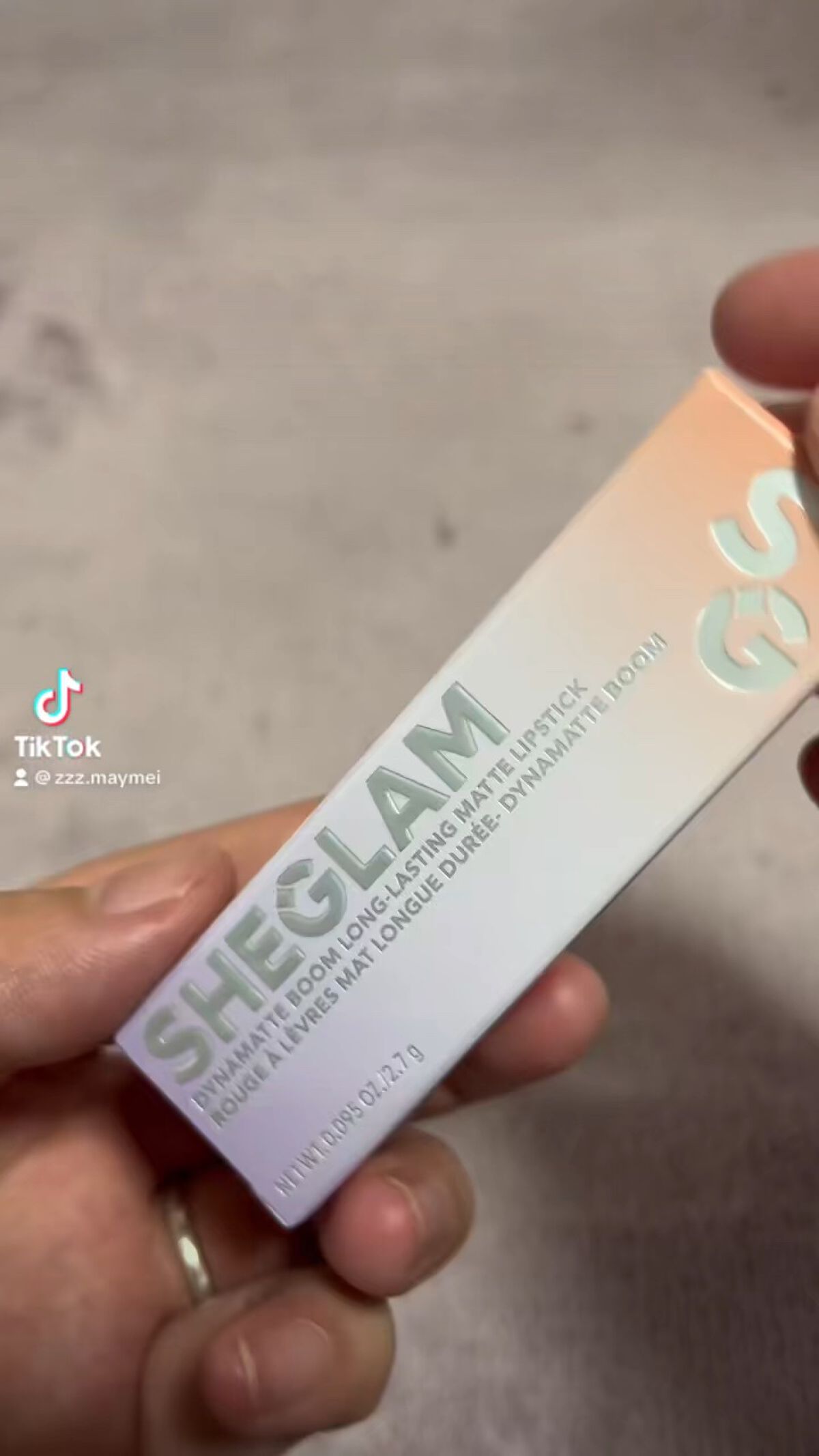 ロングラスティング マットリップスティック/SHEGLAM/口紅の動画クチコミ1つ目