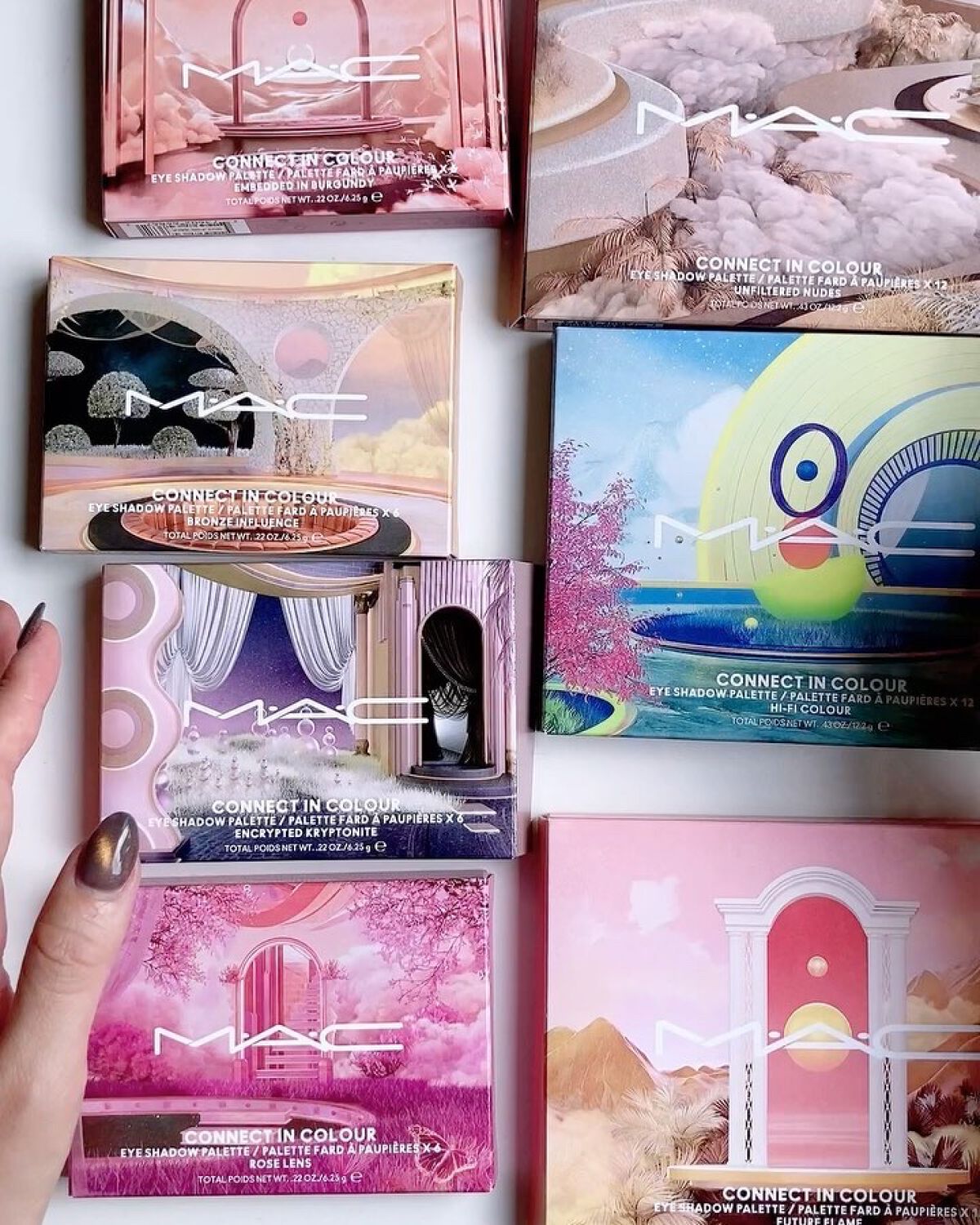 コネクト イン カラー アイシャドウ パレット × 6/M・A・C/アイシャドウパレットの動画クチコミ4つ目