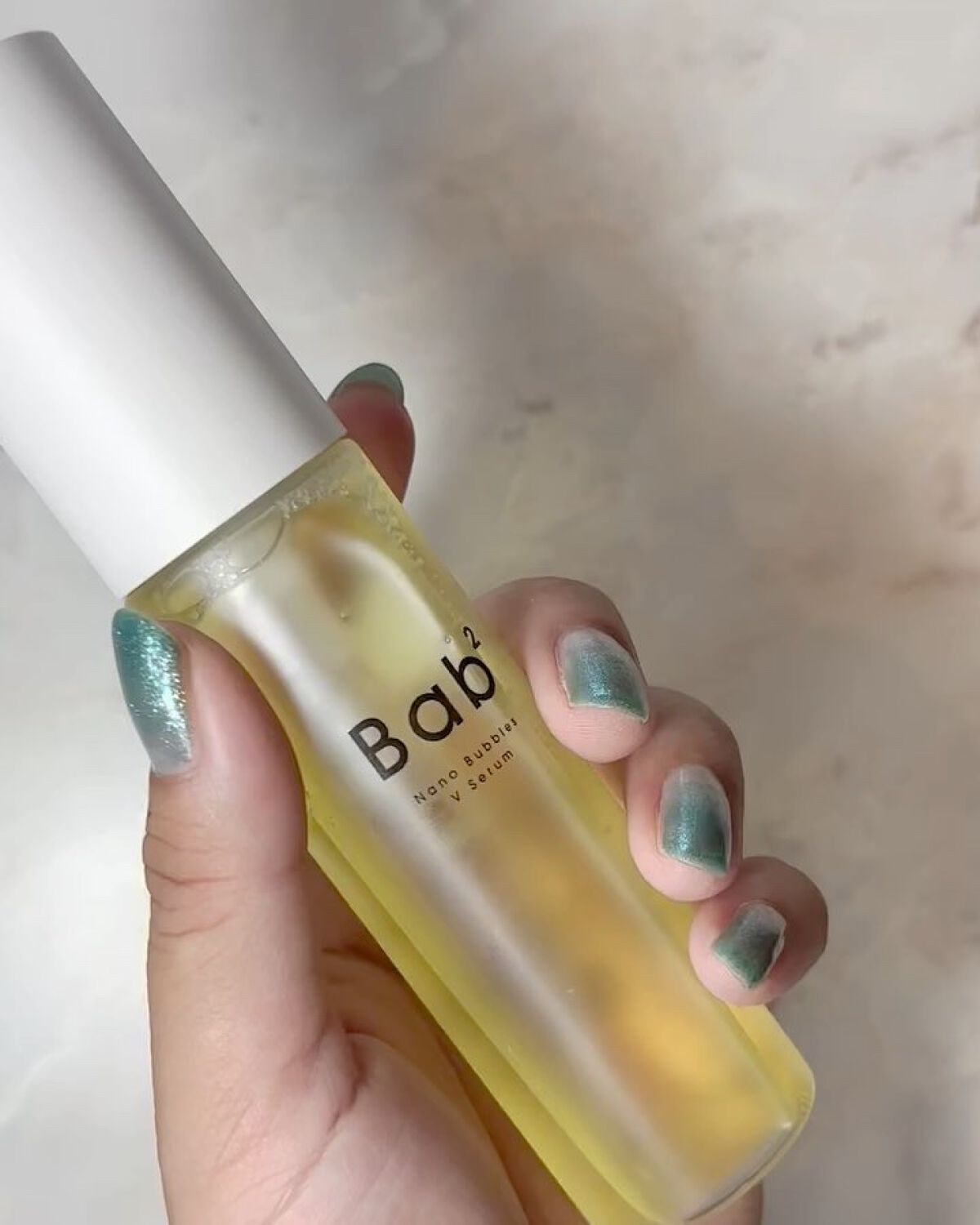 バブバブ ナノバブルVセラム/Bab2/美容液を使ったクチコミ（3枚目）