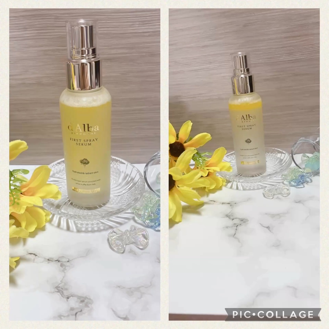 ダルバ ホワイトトリュフファーストスプレーセラム/ダルバ/ミスト状化粧水を使ったクチコミ（2枚目）