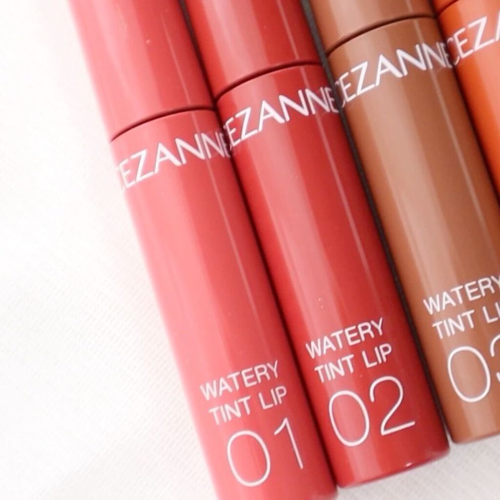 ウォータリーティントリップ/CEZANNE/リップティントを使ったクチコミ（2枚目）