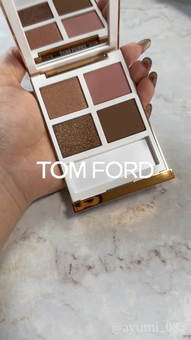 アイ カラー クォード/TOM FORD BEAUTY/アイシャドウパレットの人気ショート動画