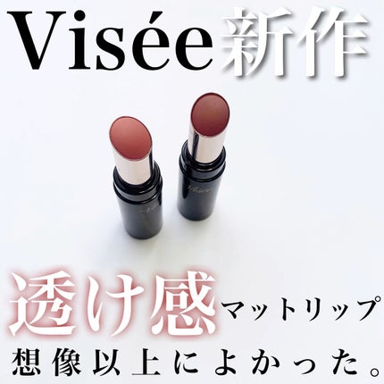 ニュアンス マット ルージュ/Visée/口紅の人気ショート動画