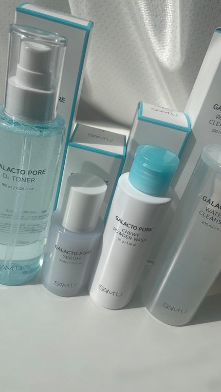 サミュ ガラクトポア ウォーターフル クレンジングオイル/SAM'U/オイルクレンジングの人気ショート動画