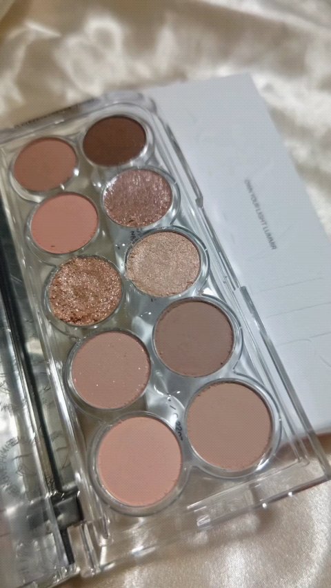 ライトオンアイズシャドウパレット/ルミル/アイシャドウパレットを使ったクチコミ（1枚目）