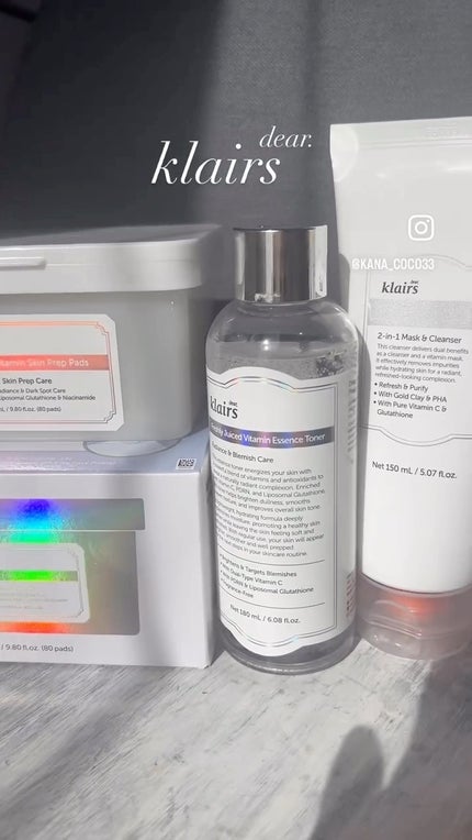 PDRN ビタグル カプセル 化粧水/Klairs/化粧水の人気ショート動画