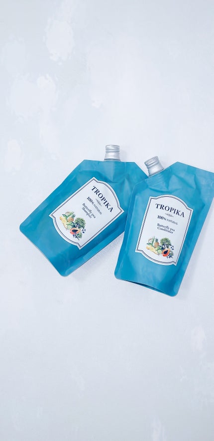 バタフライピーシャンプー/バタフライピーコンディショナー/TROPIKA/市販シャンプーの人気ショート動画