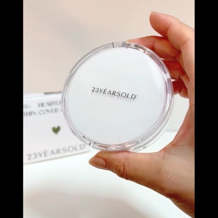 ハートリーフシーンカバークッション/23years old/クッションファンデーションを使ったクチコミ(2枚目)